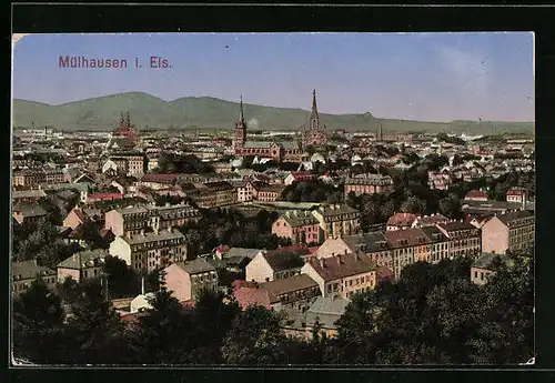 AK Mülhausen i. Els., Panorama