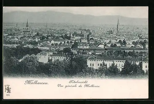 AK Mülhausen, Totalansicht