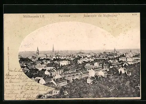 AK Mülhausen i. E., Panorama