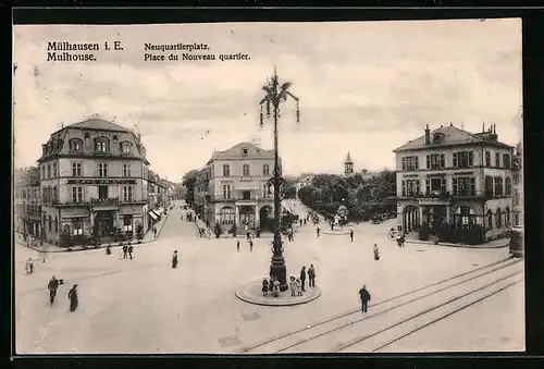 AK Mulhouse, Place du Nouveau quartier