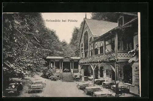 AK Pillnitz, Gasthaus Meixmühle