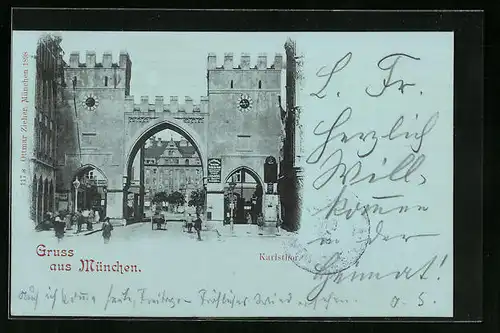 AK München, Karlstor