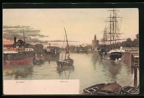 AK Sevilla, El puerto