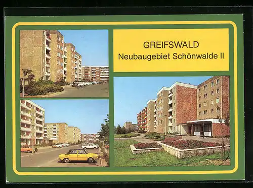 AK Greifswald, Neubaugebiet Schönwalde II