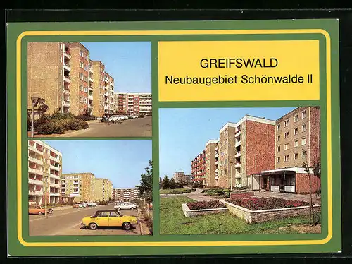 AK Greifswald, Neubaugebiet Schönwalde II