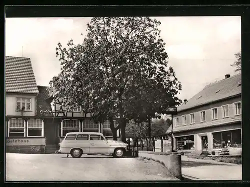 AK Neudorf /Harz, Ortspartie