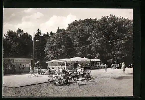 AK Neudorf /Kr. Quedlinburg, Zeltplatz-Gaststätte Camping-Freund