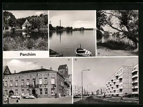 AK Parchim, Kinderkurheim, Wockersee, Gaststätte Stadtkrug, Hans-Beimler-Strasse