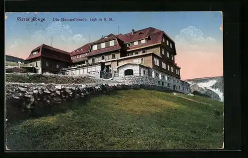 AK Hampelbaude im Riesengebirge