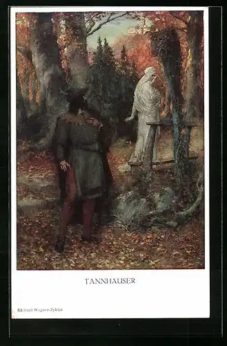Künstler-AK Richard Wagner-Zyklus Tannhäuser