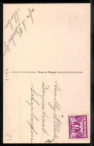 AK Zwei Mädchen und eine Puppe