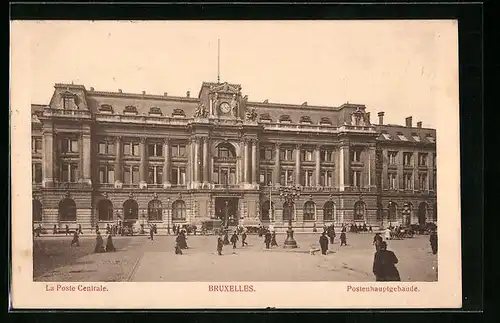 AK Brüssel / Bruxelles, La Poste Centrale