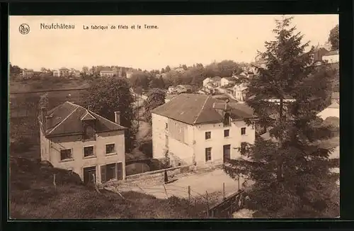 AK Neufchateau, La fabrique de filets et le Terme