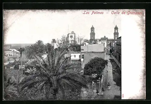AK Las Palmas, Calle de Granados