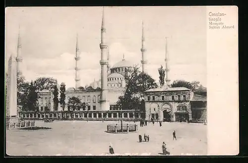 AK Constantinople, Mosquee Sultan Ahmed