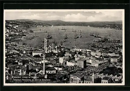 AK Istanbul, Panorama du port, Bosphore
