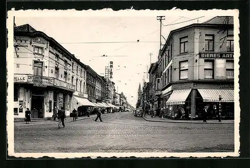 AK La Louviere, Rue Albert 1er
