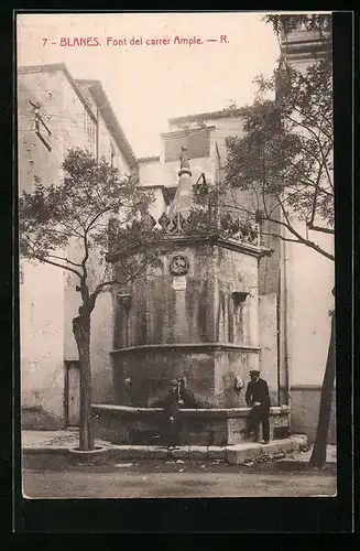 AK Blanes, Font del carrer Ample