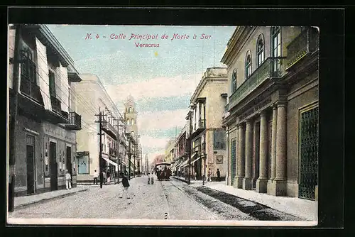 AK Veracruz, Calle Principal de Norte à Sur