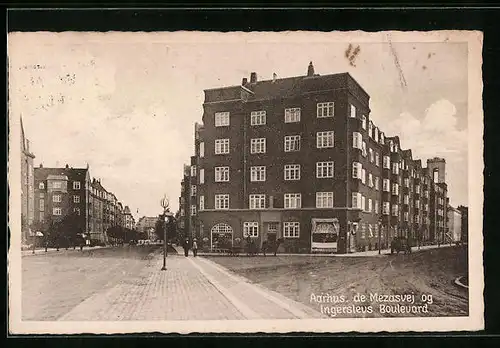 AK Aarhus, De Mezasvej og Ingerslevs Boulevard