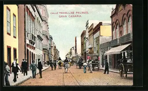AK Las Palmas /Gran Canaria, Calle Triana