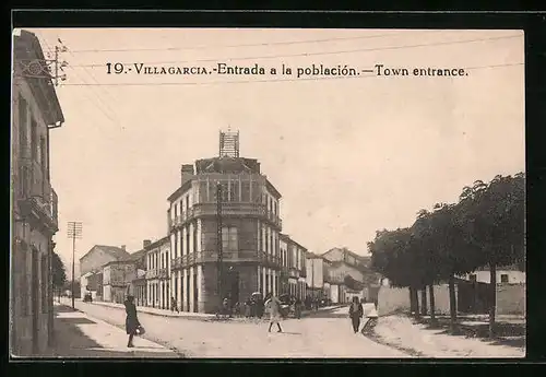 AK Villagarcia, Entrada a la población