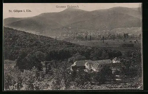 AK St. Gilgen i. Els., Gesamtansicht mit Grosser Hohnack