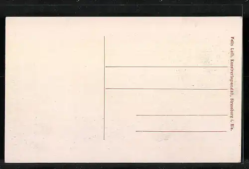 AK Stossweier i. Els., Totale mit Kirche