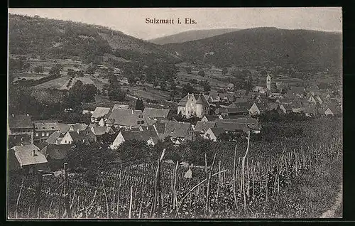 AK Sulzmatt i. Els., Gesamtansicht