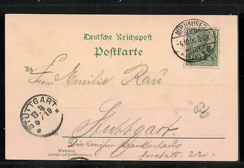 AK Mülhausen, Eingang zur Stadt