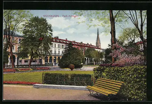 AK Mülhausen, Park-Anlagen