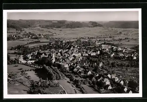 AK Gaildorf, Totale aus der Vogelschau