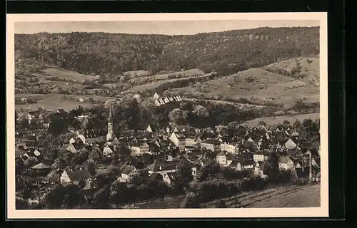 AK Gaildorf, Totale aus der Vogelschau