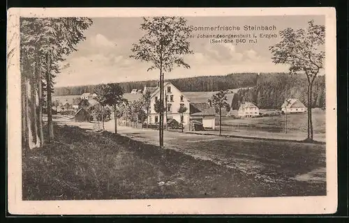 AK Steinbach / Erzgebirge, Gesamtansicht