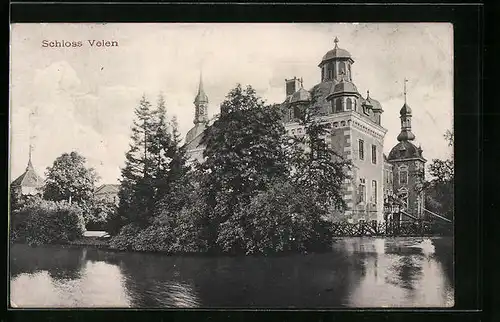 AK Velen, Schloss, Wasserseite
