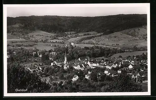 AK Gaildorf, Totale vom Berg gesehen