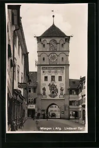AK Wangen / Allgäu, am Lindauer Tor