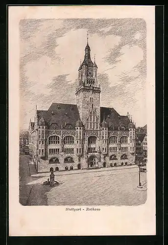 AK Stuttgart, Rathaus