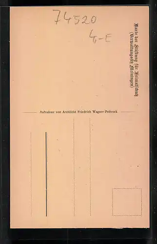 AK Hall, Klostergasse und Blick auf das Rathaus