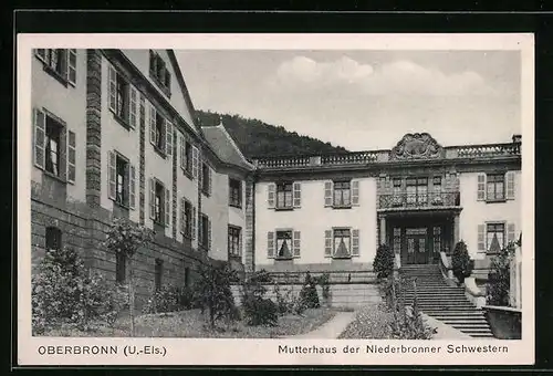 AK Oberbronn /U.-Els., Mutterhaus der Niederbronner Schwestern