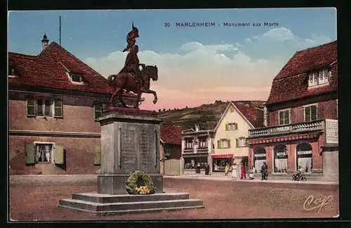 AK Marlenheim, Monument aux Morts