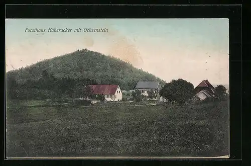 AK Reinhardsmunster, Forsthaus Haberacker mit Ochsenstein