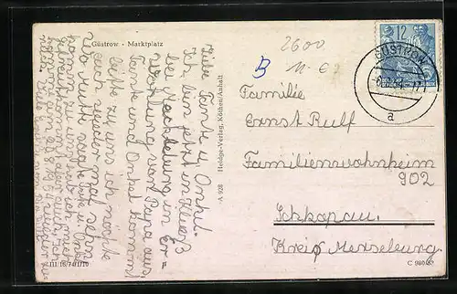 AK Güstrow, Marktplatz