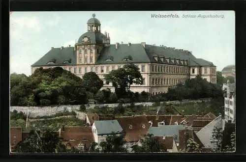 AK Weissenfels / Saale, Schloss Augustusburg