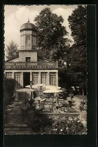 AK Neuruppin, Café Tempelgarten