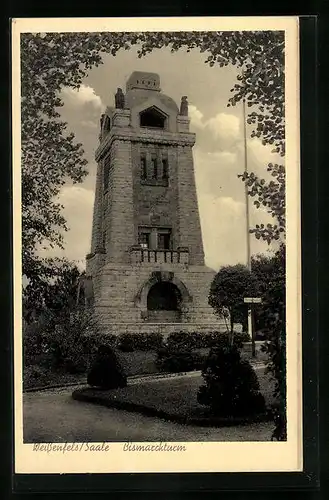 AK Weissenfels / Saale, Bismarckturm