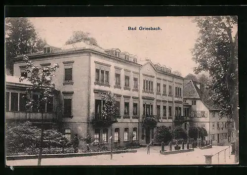 AK Bad Griesbach, Grosses Gebäude