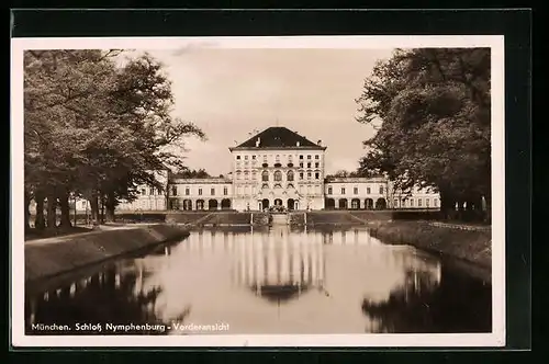 AK München, Schloss Nymphenburg - Vorderansicht