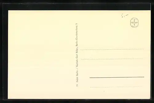 AK Berlin, Deutsche Industrie-Ausstellung 1950, Porzellan und Glas