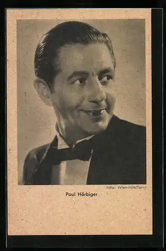 AK Schauspieler Paul Hörbiger